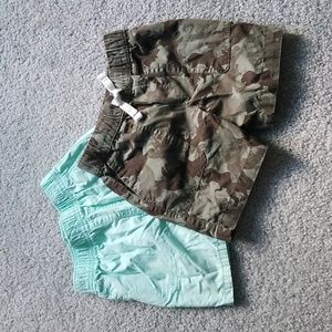 2 Carter's Shorts, Sz 2t